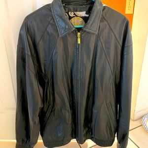 Galtrucco Brioni leather jacket